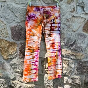 Ann Taylor ice dyed modern bootcut mid rise jeans size 10